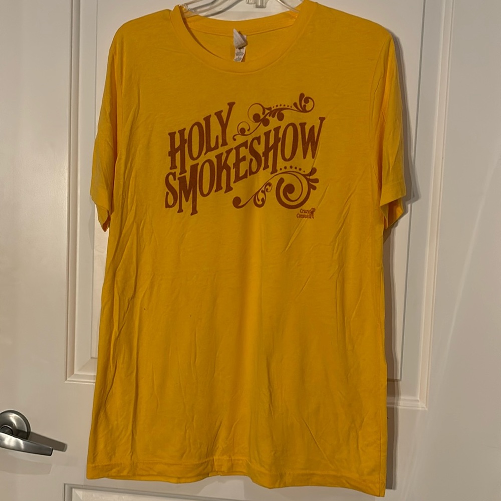 Golden Yellow Boutique Holy Smokeshow Tshirt